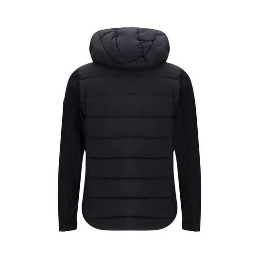 Black Goose Down Full-Length Jacket