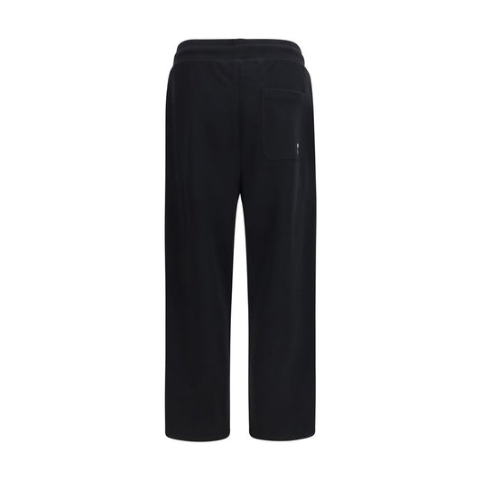 Black Cotton Joggers (Workout Pants)