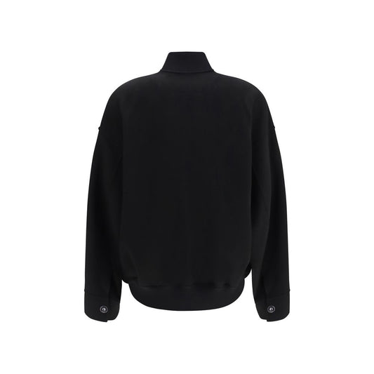Black Wool Oves Aries Full-Length Jacket