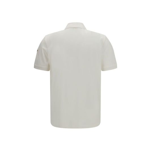 White Cotton Polo Shirt