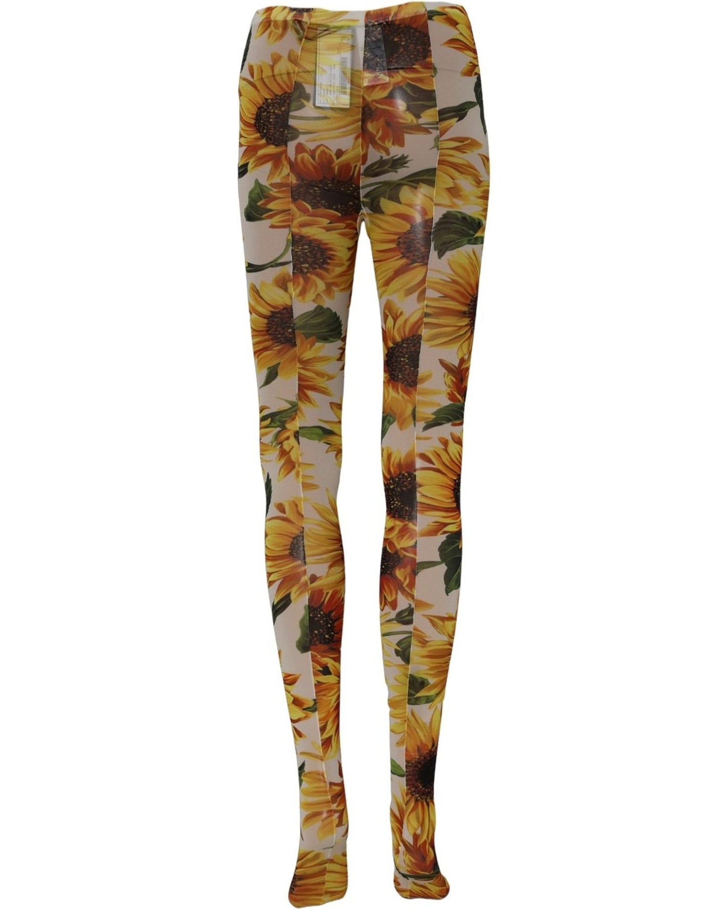 Multicolor Floral Nylon Tights Stockings Socks