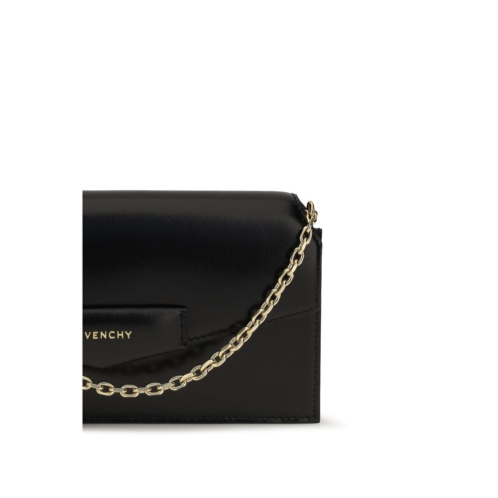 Black Calf Leather Bos Taurus Clutch Bag