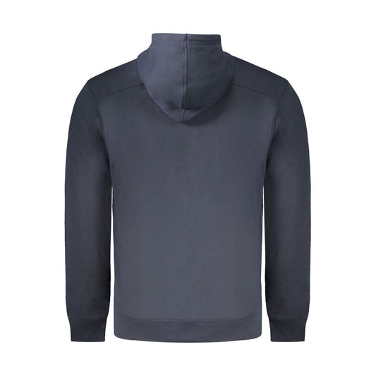 Blue Cotton Men's Sweatshirt