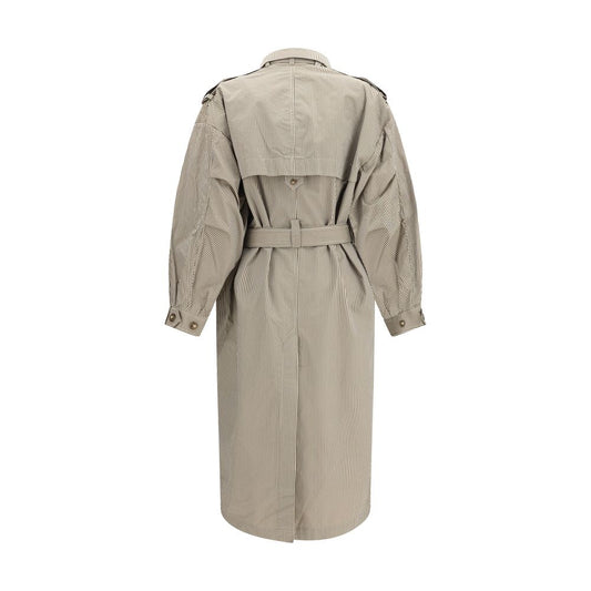Bicolor Cotton Coat