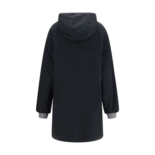 Black Cotton Coat