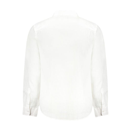 White Linen Mens Shirt