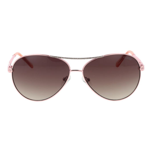 Pink Metal Sunglasses