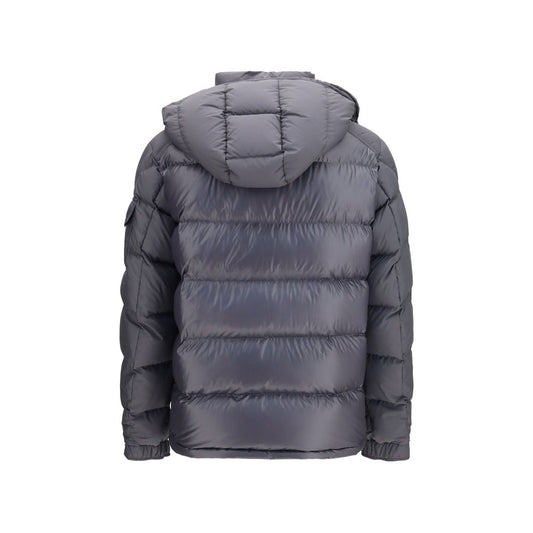 Gray Goose Down Full-Length Jacket