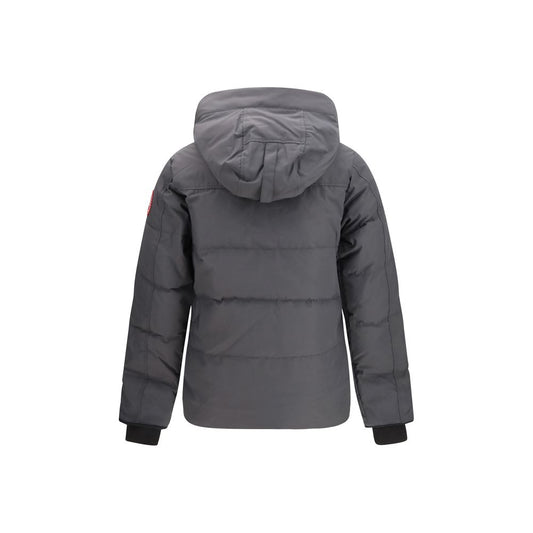 Gray Cotton Parka