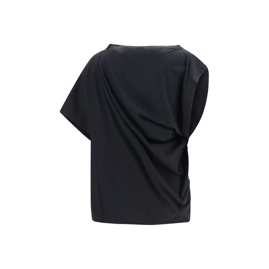 Black Cotton T-Shirt