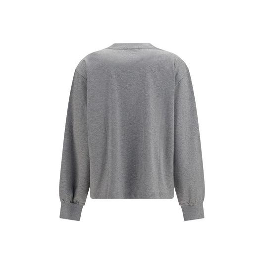 Gray Cotton Sweatshirt