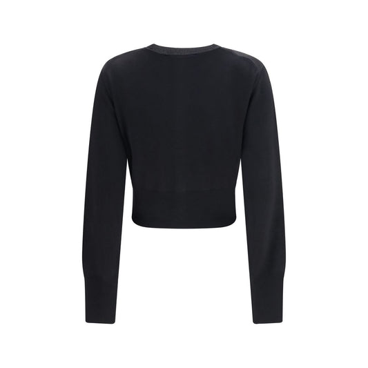 Black Silk Cardigan