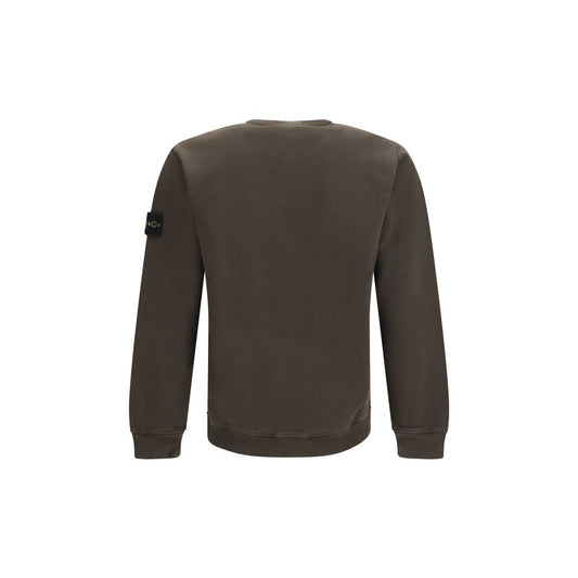 Brown Cotton Sweatshirt
