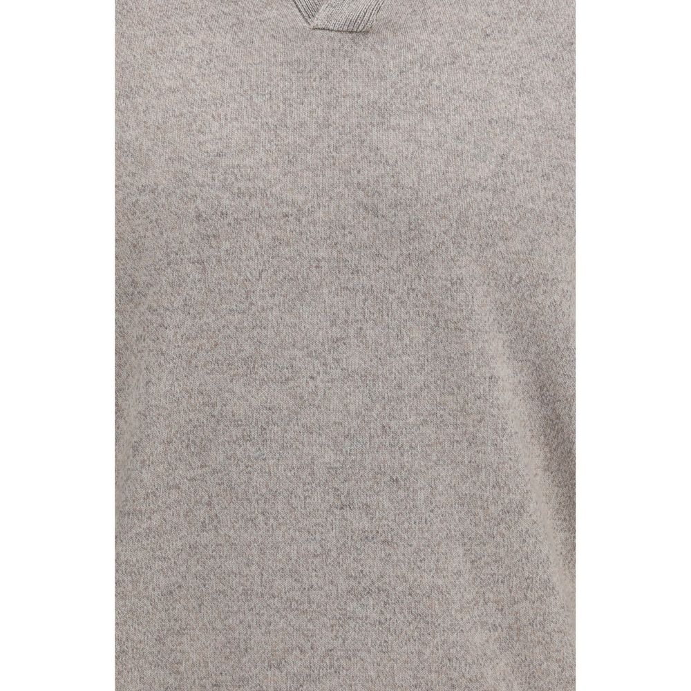 Gray Cashmere Sweatshirt