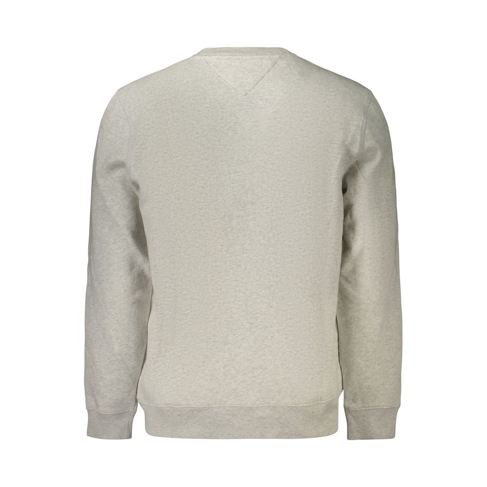 Gray Cotton Mens Sweatshirt