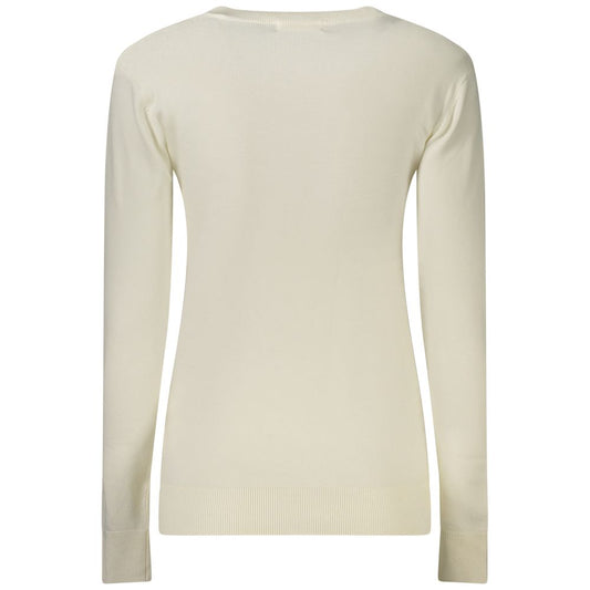 White Viscose Sweatshirt