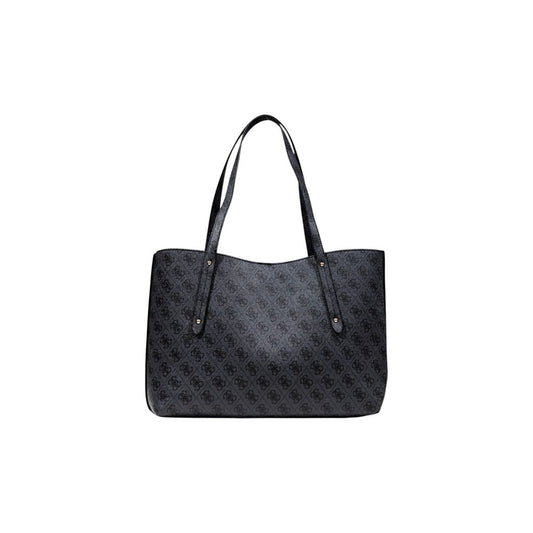 Gray Polyethylene Handbag