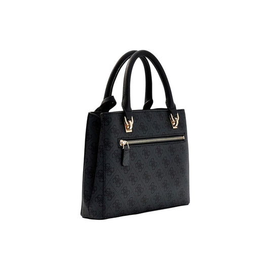 Gray Polyethylene Handbag