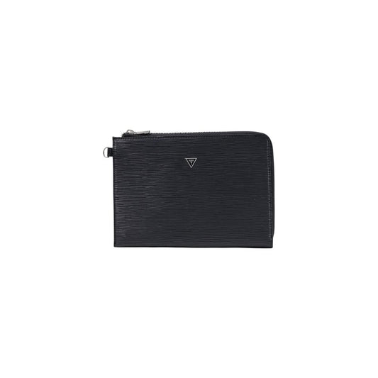 Black Polyethylene Clutch Bag