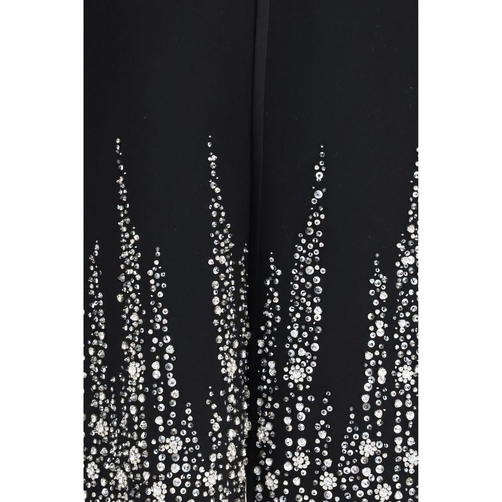 Black Wool Oves Aries Coat