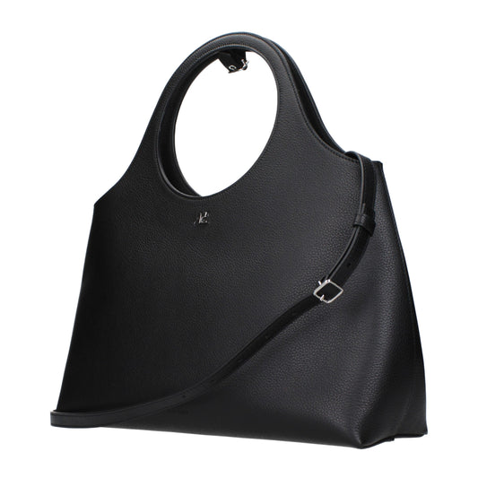 Black Leather Handbag