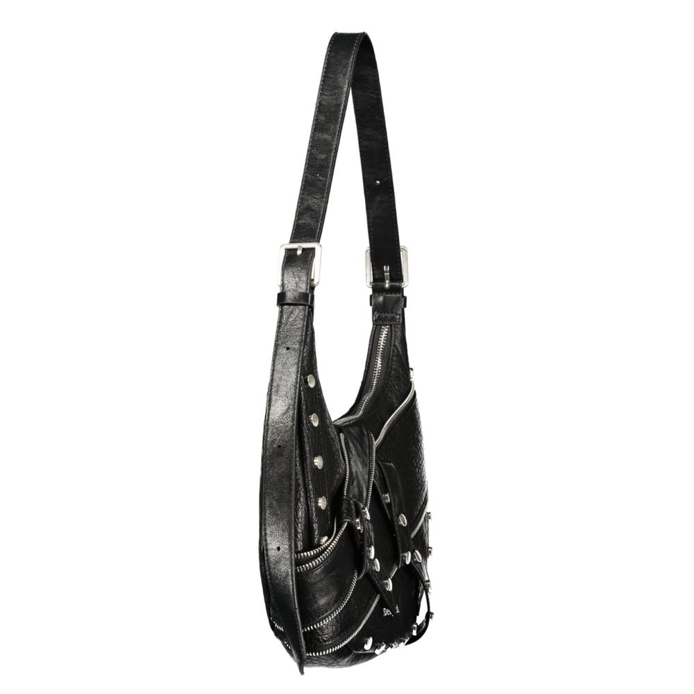 Nero Poliuretano Donna Bag
