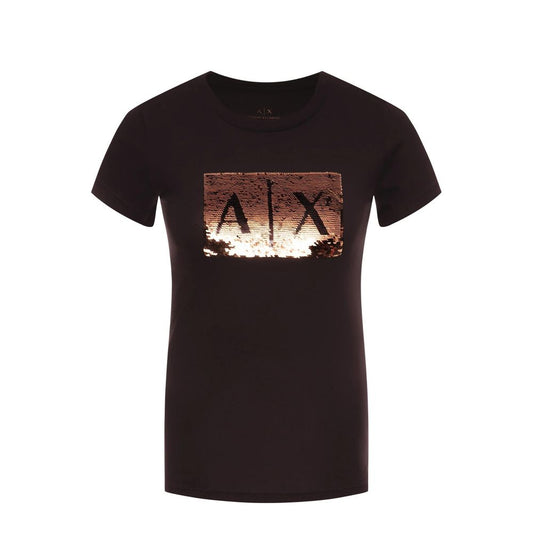 Black Cotton T-Shirt