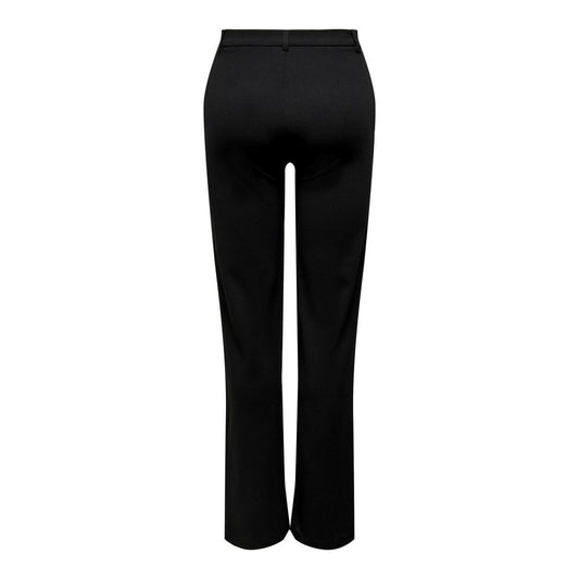 Black Elastane Dress Pants