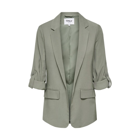 Green Viscose Blazer