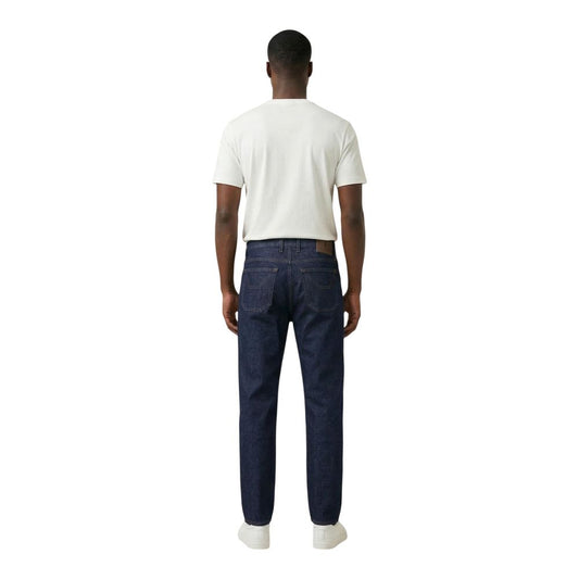 Blue Viscose Skinny Jeans