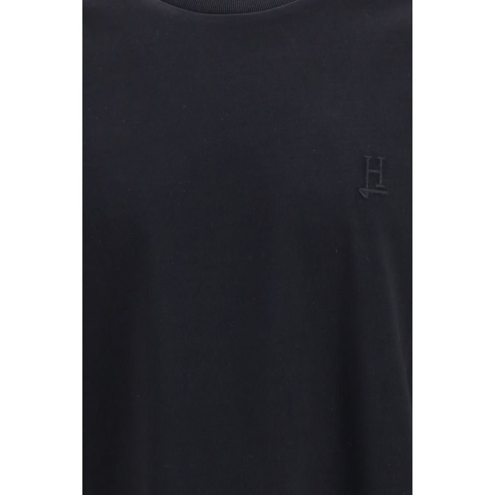 Black Cotton T-Shirt