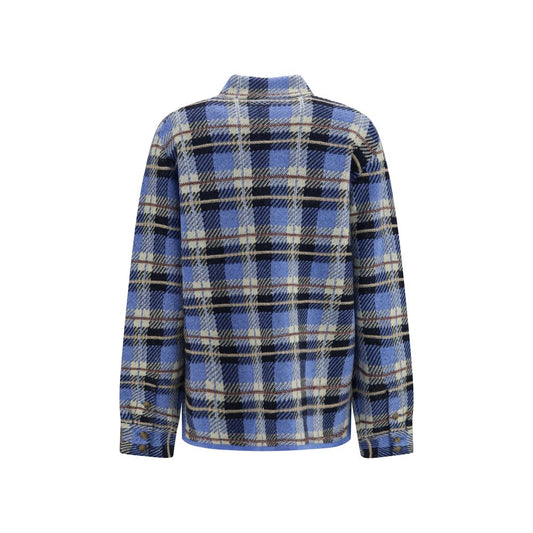 Blue Cashmere Dress Shirt