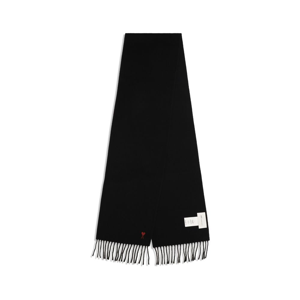 Black Wool Oves Aries Scarf