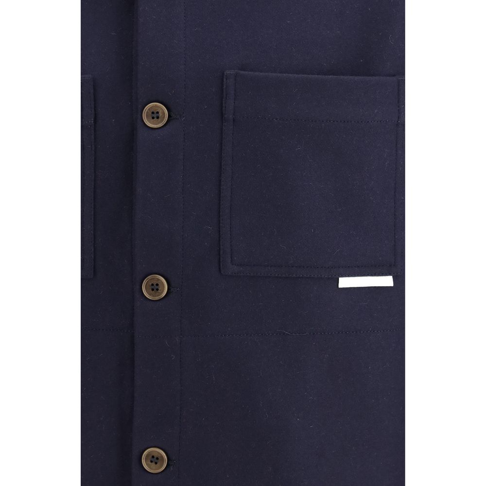 Blue Wool Oves Aries Jacket