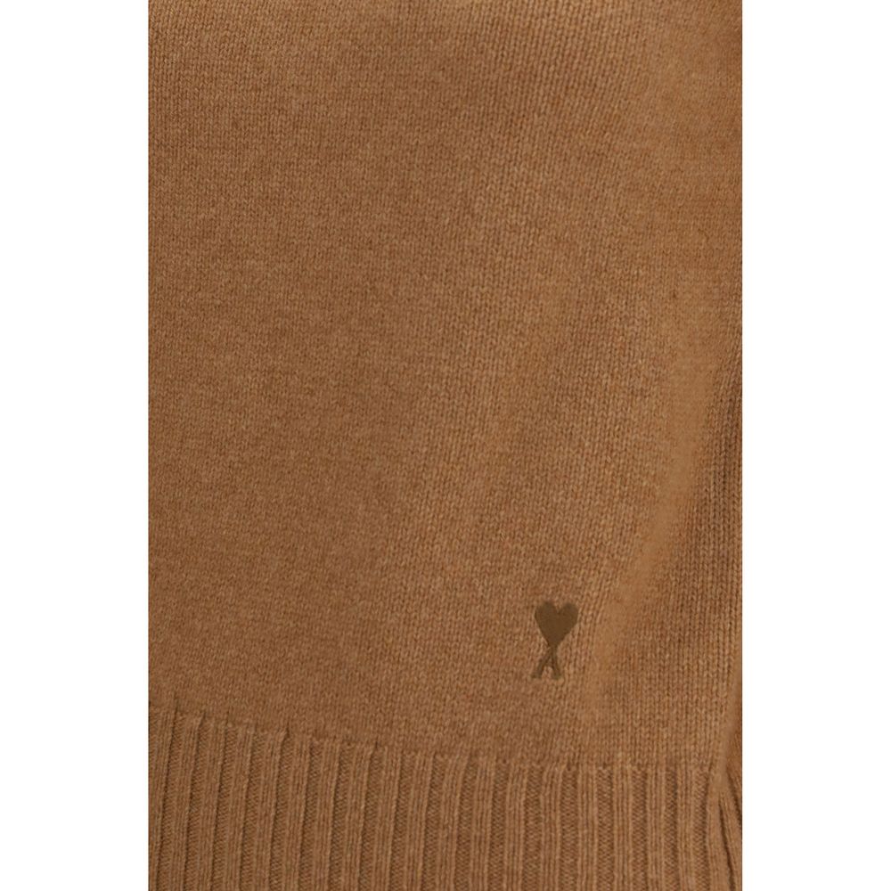 Brown Cashmere Turtleneck