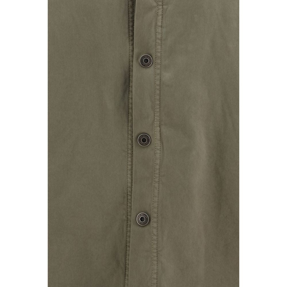 Bicolor Cotton Shell Jacket