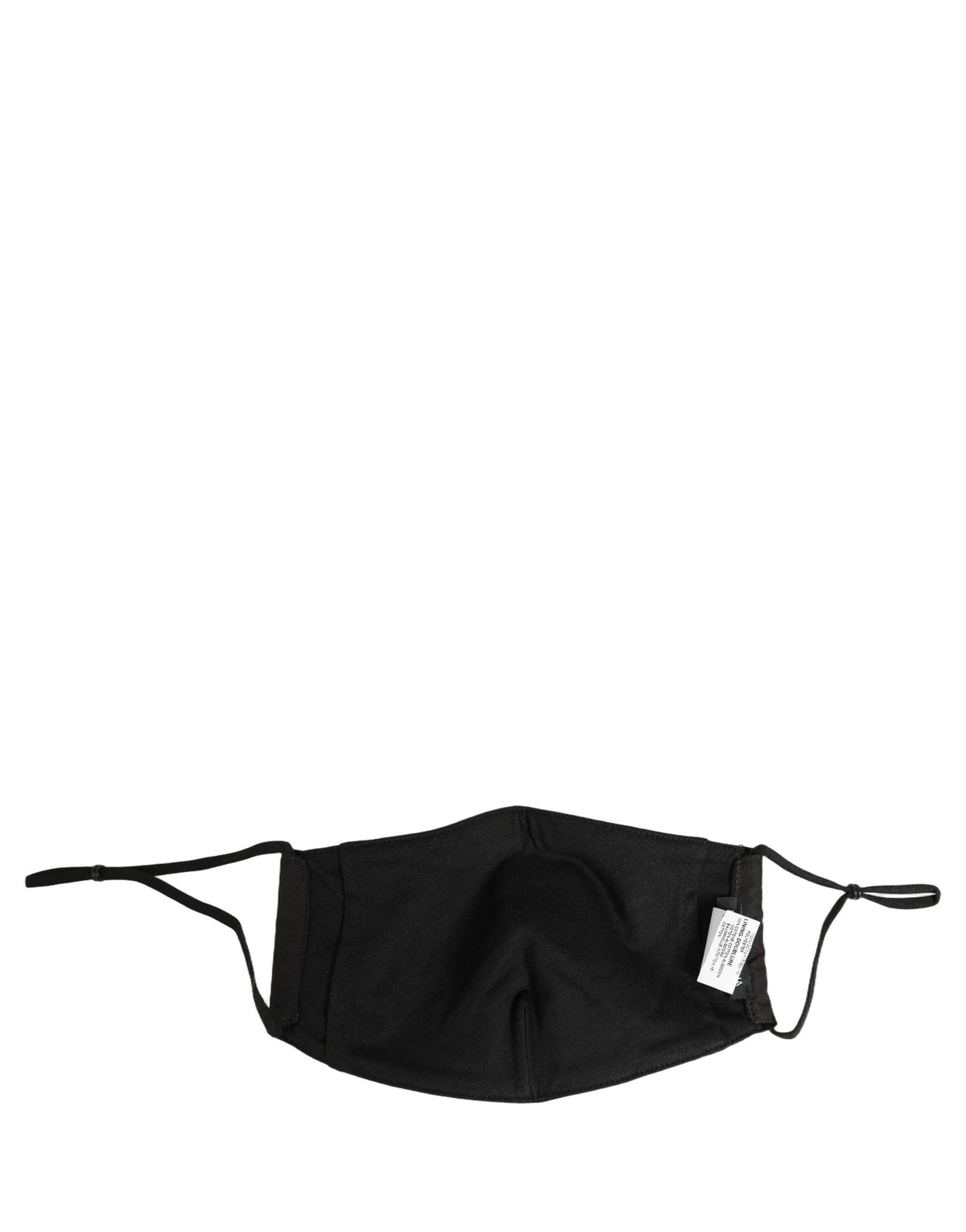 Black White Logo Baroque Elastic Ear Strap Face Mask