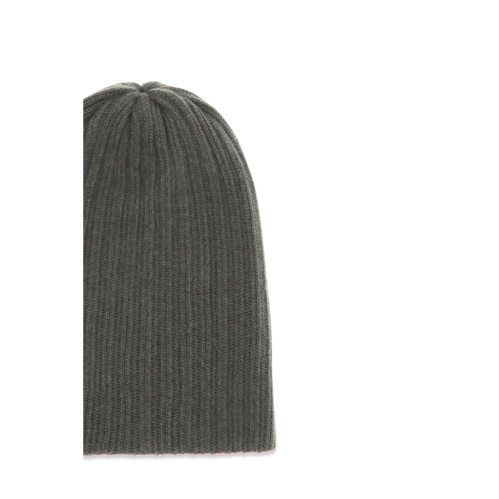 Bicolor Cashmere Beanie