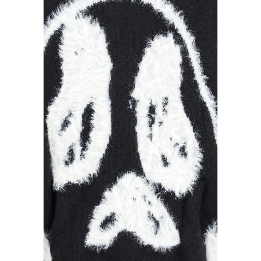 Black Polyamide Cardigan
