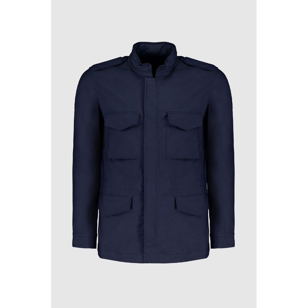 Navy Blue Cotton Jacket