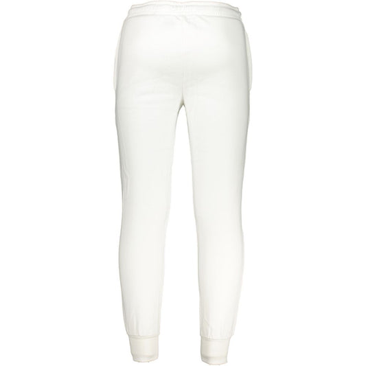 White Cotton Men's Sweatpants