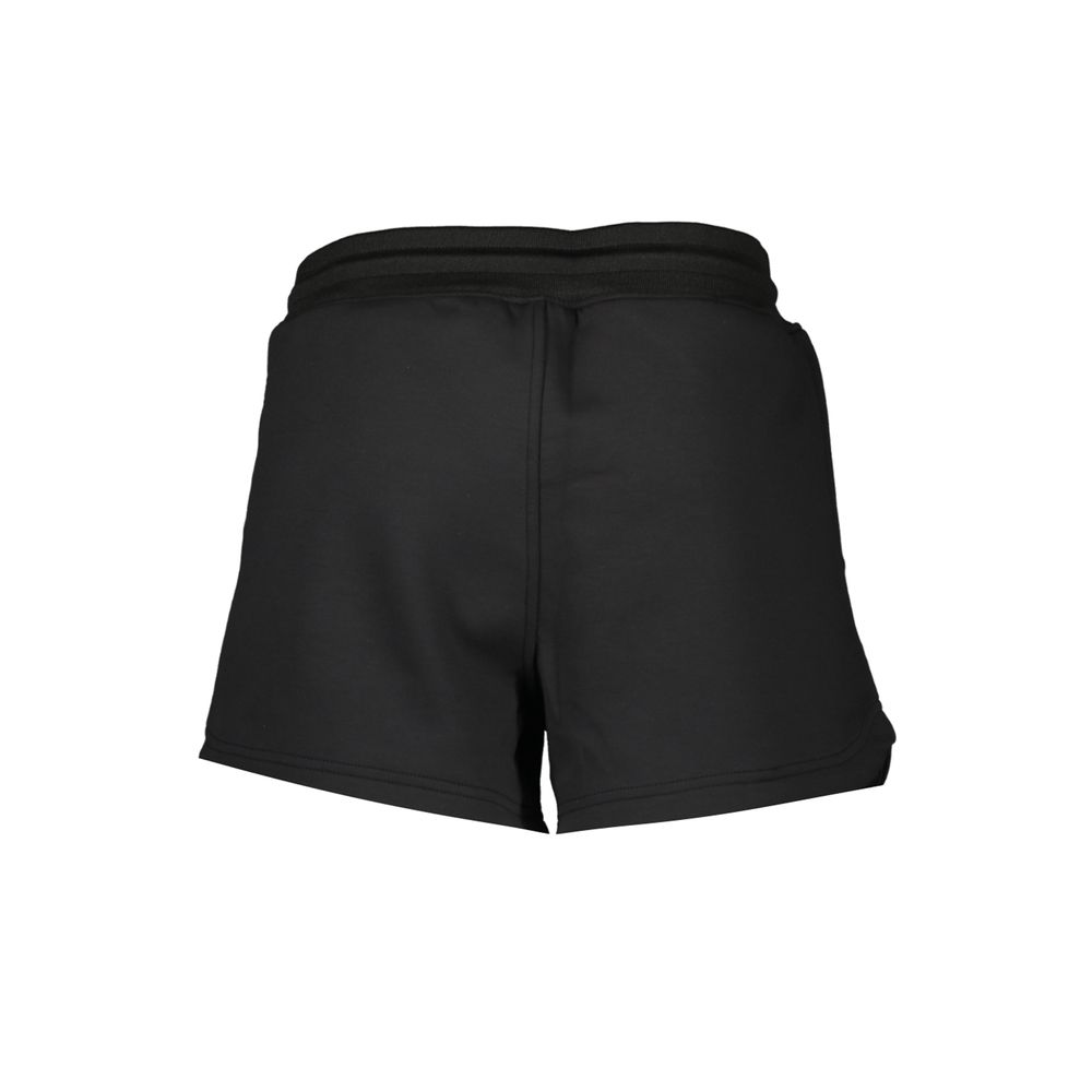 Black Polyester Women's Sport Short