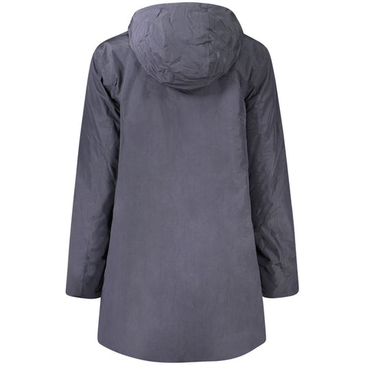 Blu Poliammide Women Jacket