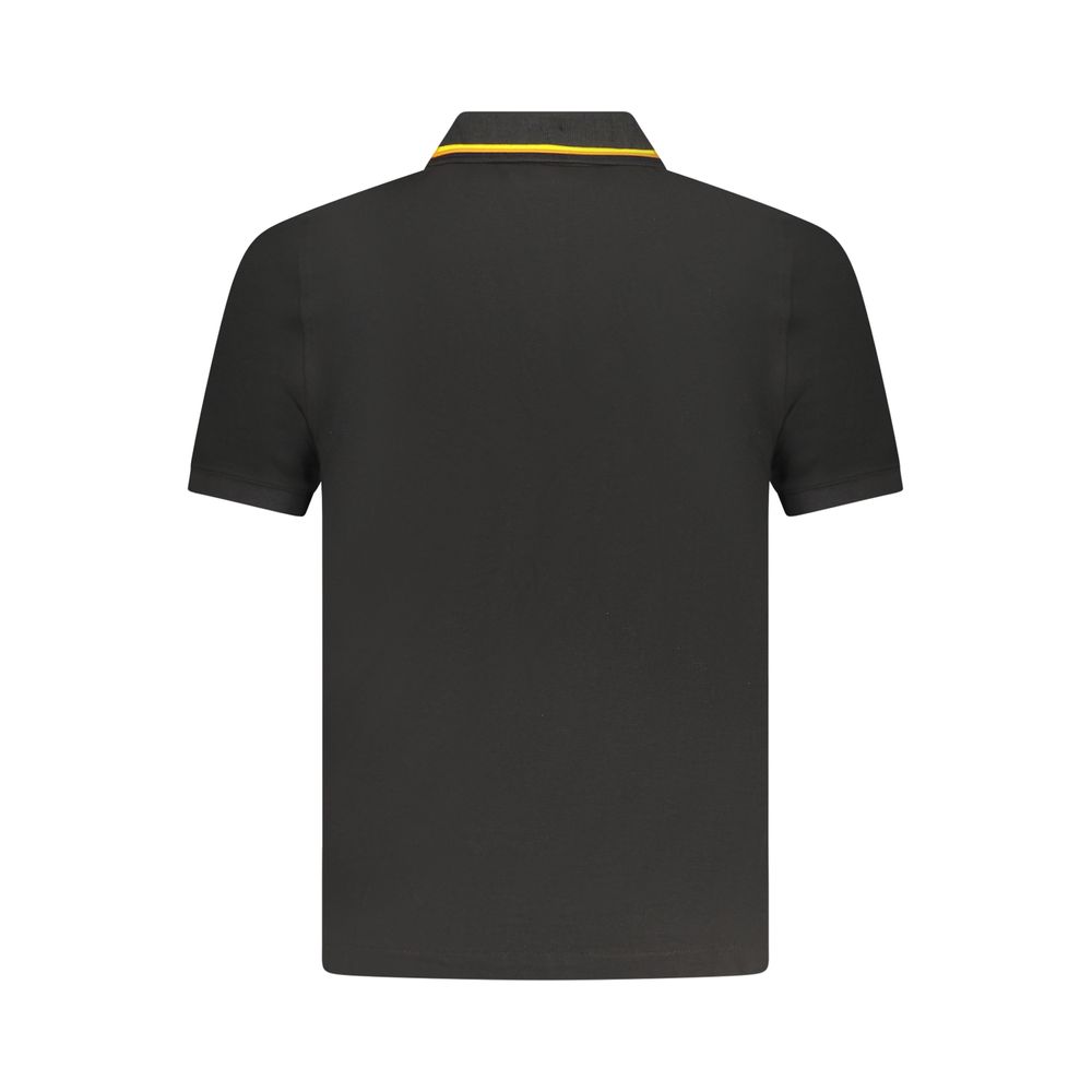 Black Cotton Male Polo Shirt