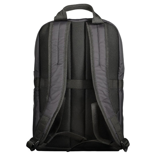 Black Polyamide Men's Backpack