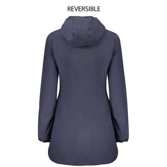 Blue Nylon Women's Jacket