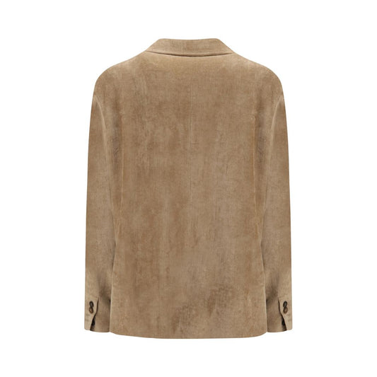 Beige Viscose Jacket