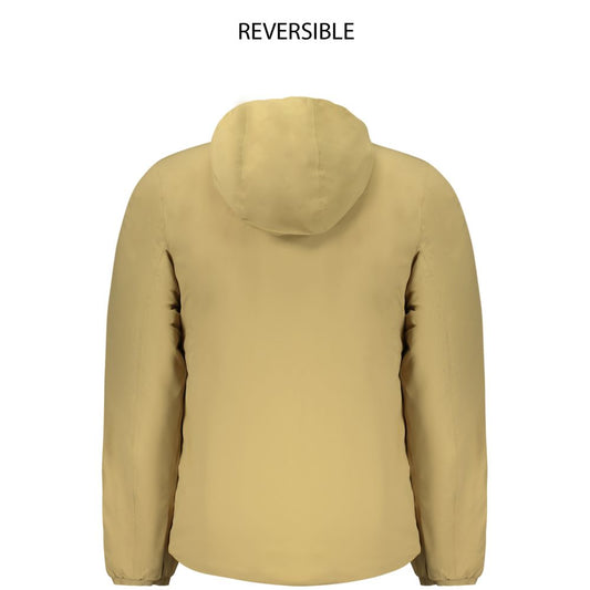 Beige Nylon Men's Jacket