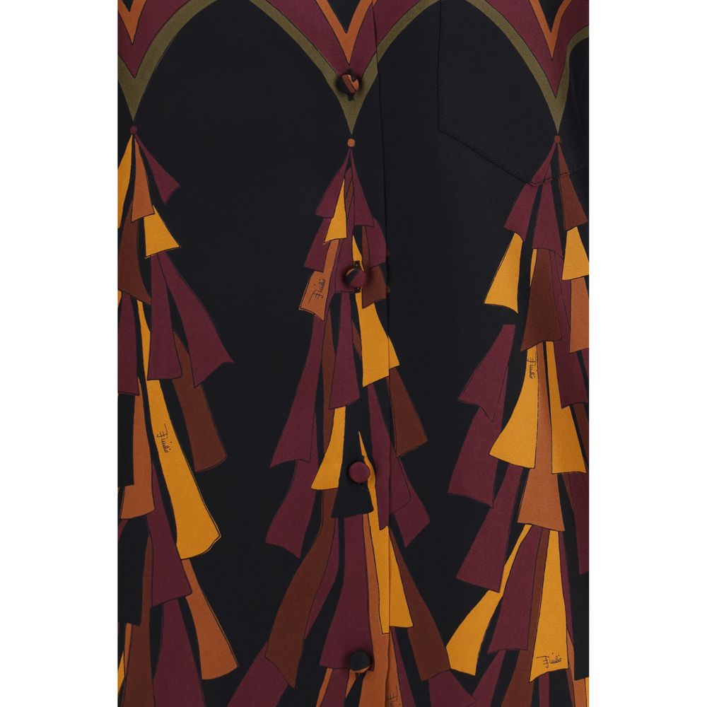 Multicolor Silk Shirt