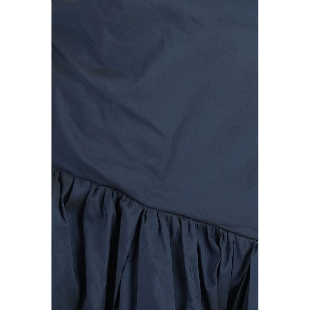 Blue Polyester Cocktail Dress